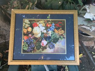 Floral painting by Albert Williams