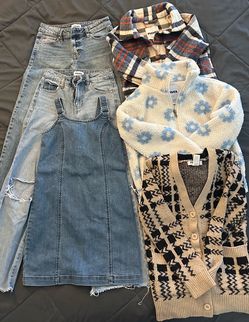 Girls Clothes (Jeans, Dress, Sweaters)