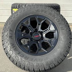 17" Wheels 265/70R17 Tires TRD PRO Toyota 4runner Tacoma Tundra Rims FJ Cruiser Sequoia Lexus GX460 GX470 GX Black Bronze 6x139.7