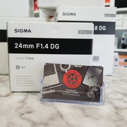 Sigma 24mm Lens for Canon