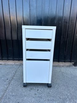 Micke Drawer Unit/Drop File Storage White 13  3/4x29 1/2