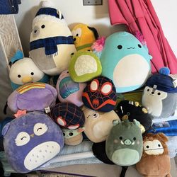 Lot Of Squishmallows