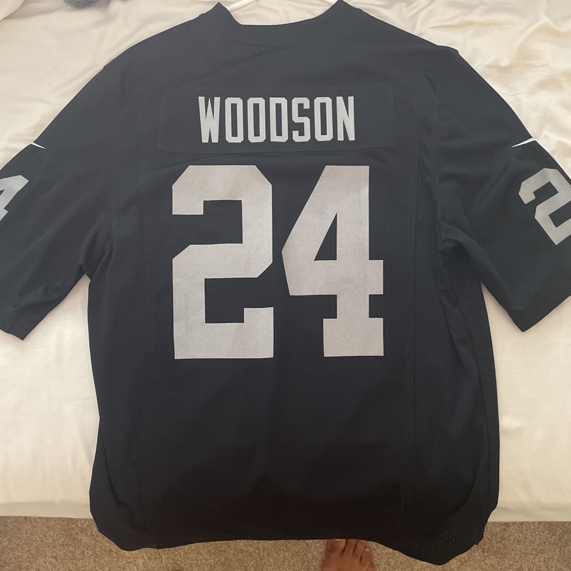 Charles Woodson Raiders Jeresey