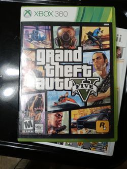 Xbox 360 GRAND Theft Auto Vfive