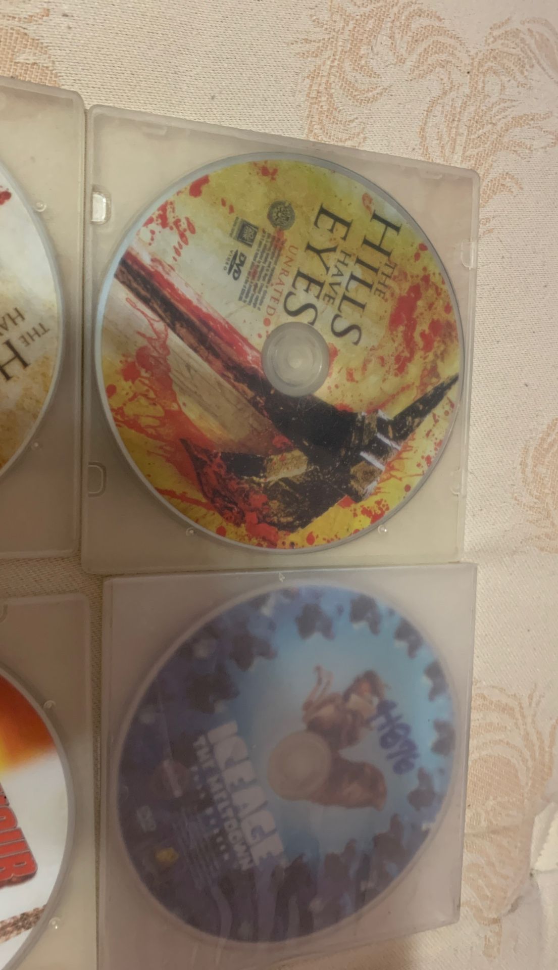 scary/comedy / action movies $5 each