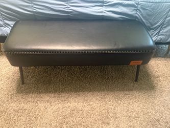 VASAGLE Black Upholstered Bedroom/Entryway Bench – $55 OBO
