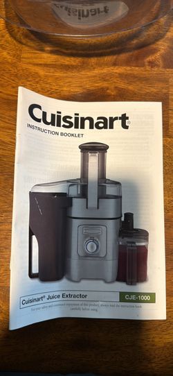 Cuisinart juicer