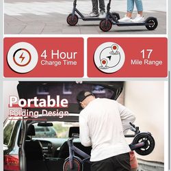 Electric Scooter for Adults, 8.5/10/14" Tires, 19/22Mph, 350W/500W Motor, 21-28 Miles Range, Folding E-Scooter with Dual Suspension,APP Control