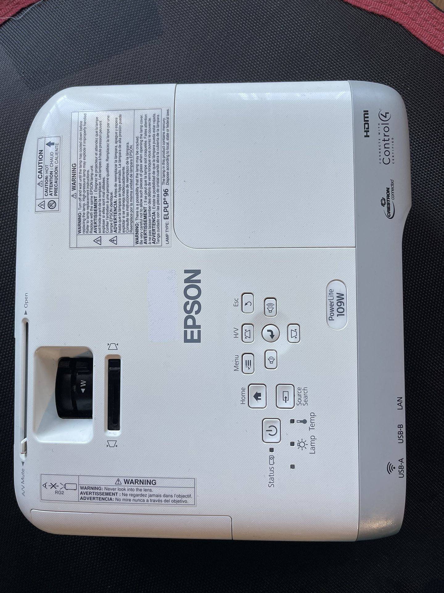 Epson 109w Projector