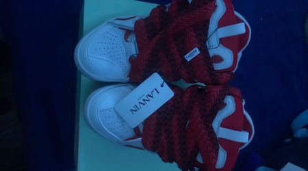 Lanvin Curb Sneakers