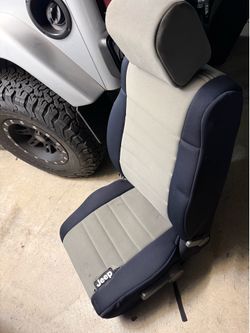 Jeep JK FRONT seats - gray