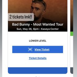 BAD BUNNY MOST WANTED TOUR