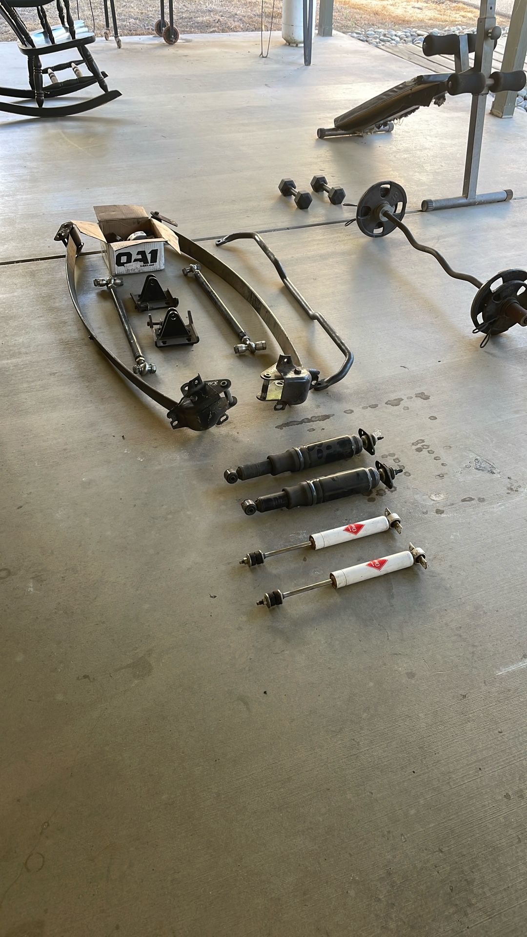 Traction Bar - 1967-1969 Camaro, Firebird, Split Mono & Caltracs Combo ...