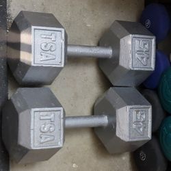 45-pound Dumbbell Set 