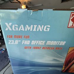 X Gaming Monitor Unopened 