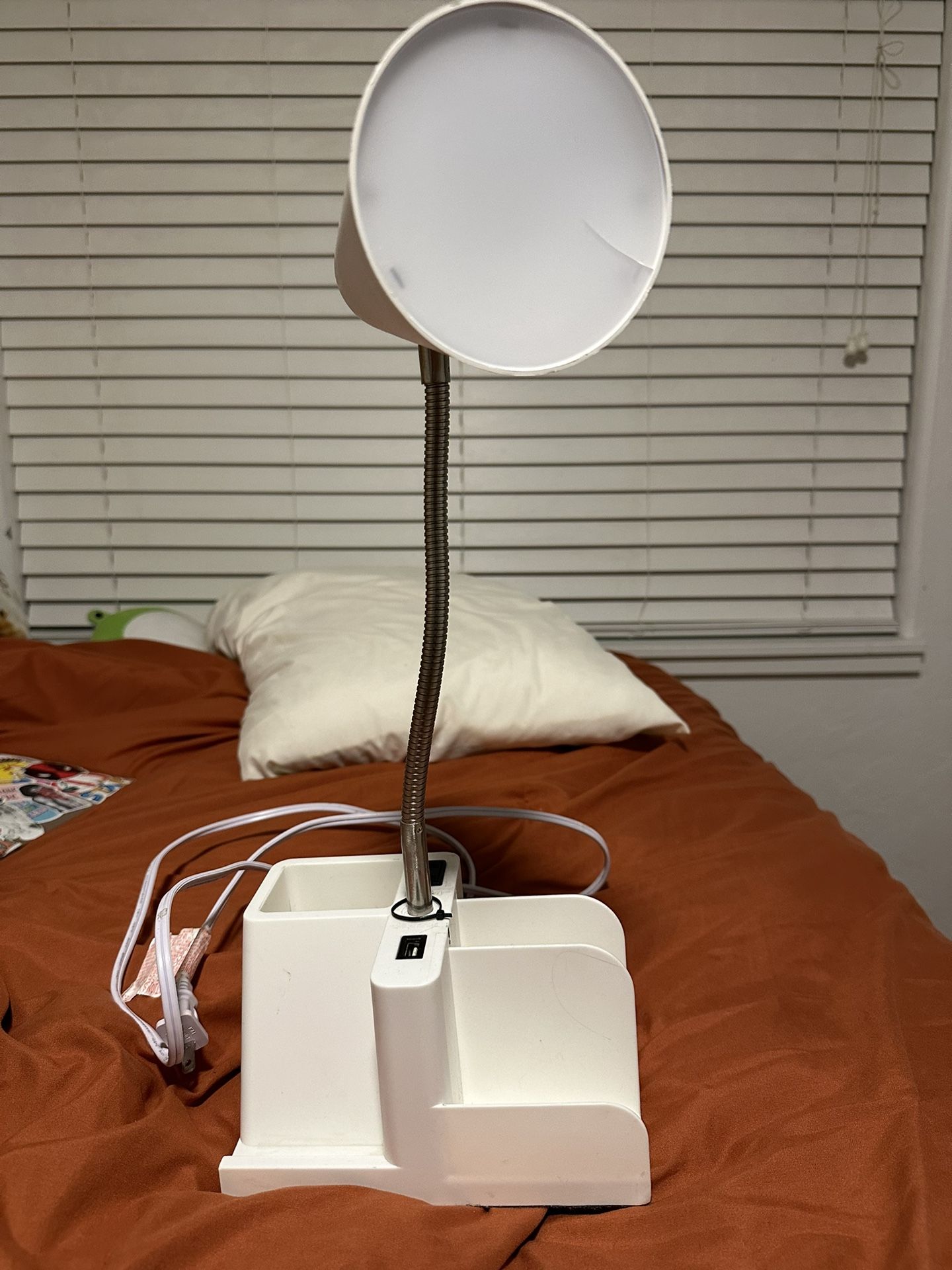 Desk Lamp, organizer, and charger