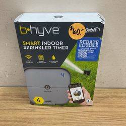 BHYVE SMART INDOOR 4 STATIONS SPRINKLER TIMER.