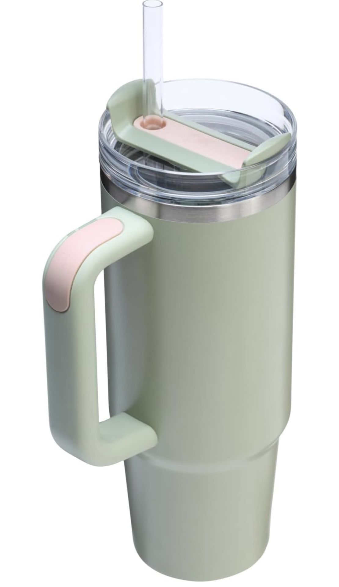 STANLEY Quencher H2.0 Tumbler with Handle and Straw 30 oz | Flowstate 3-Position Lid | Cup Holder Compatible for Travel | Insulated Stainless Steel Cu