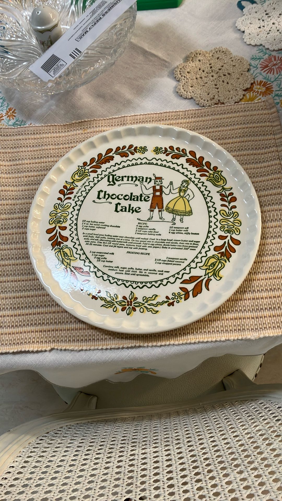 CAKE PLATE