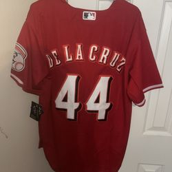 Nike De La Cruz Cincinnati Reds baseball jersey size xl