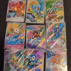 Pokemon First Partner Illustration Set
