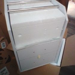 Glasglow Pedi Trolly With Drawers And Bottle Organizer 