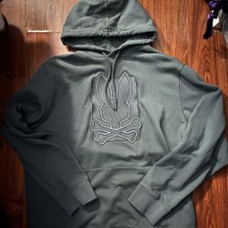 Psycho Bunny Hoodie Light Army Green 