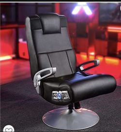 New In Box X Rocker SE Pro Video Gaming Lounging Pedestal Chair