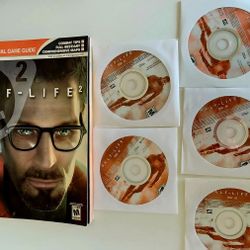 Half Life 2 Pc Game Discs & Prima Official Strategy Guide