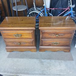 2/ Heavy Duty! Oakwood Night Stand's Must Go!