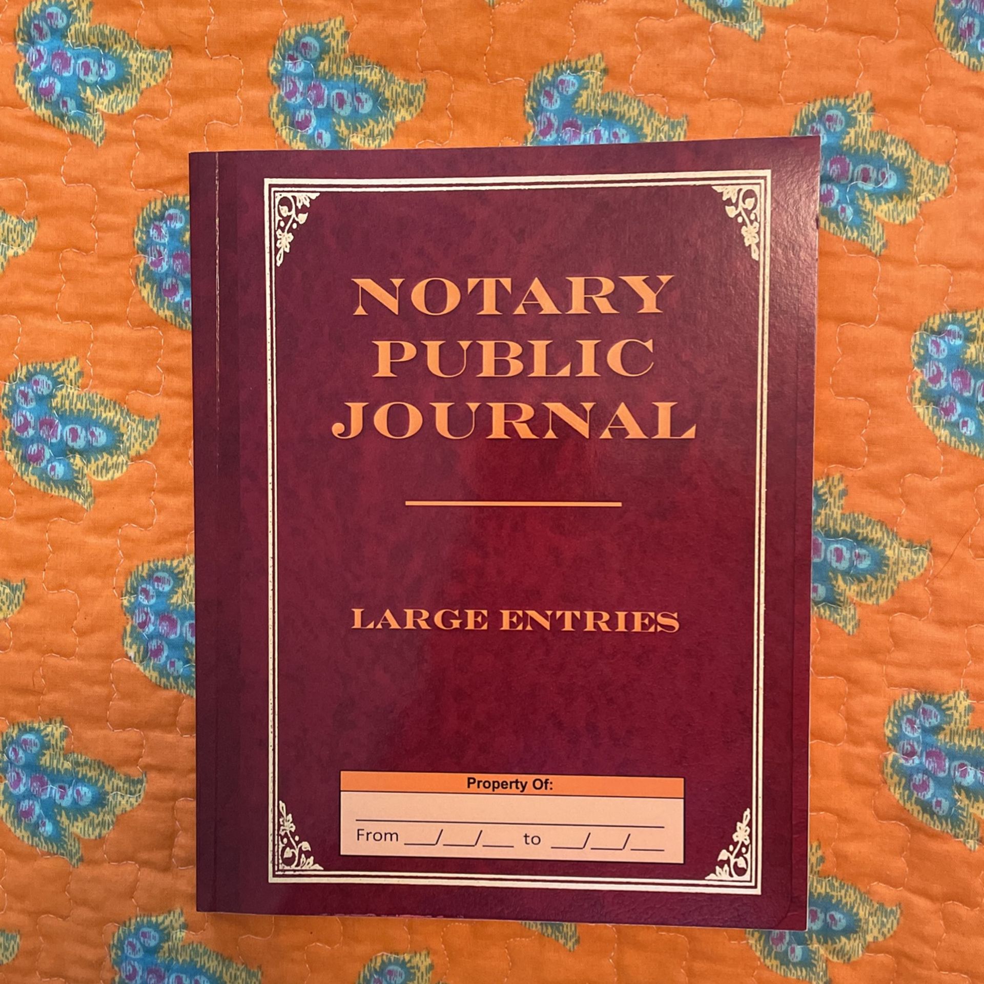 Notary Public Journal NEW 