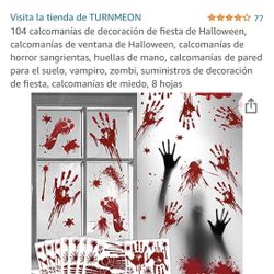 calcomanías de decoración de fiesta de Halloween, calcomanías de ventana de Halloween