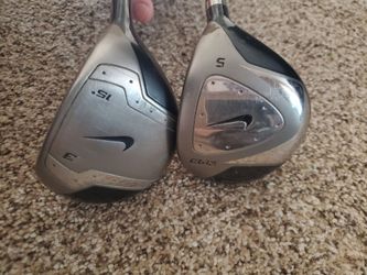 Nike 3 and 5 Woods