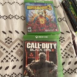 Xbox One Games .borderlands 3 And Call Of Duty Black Ops  $5 