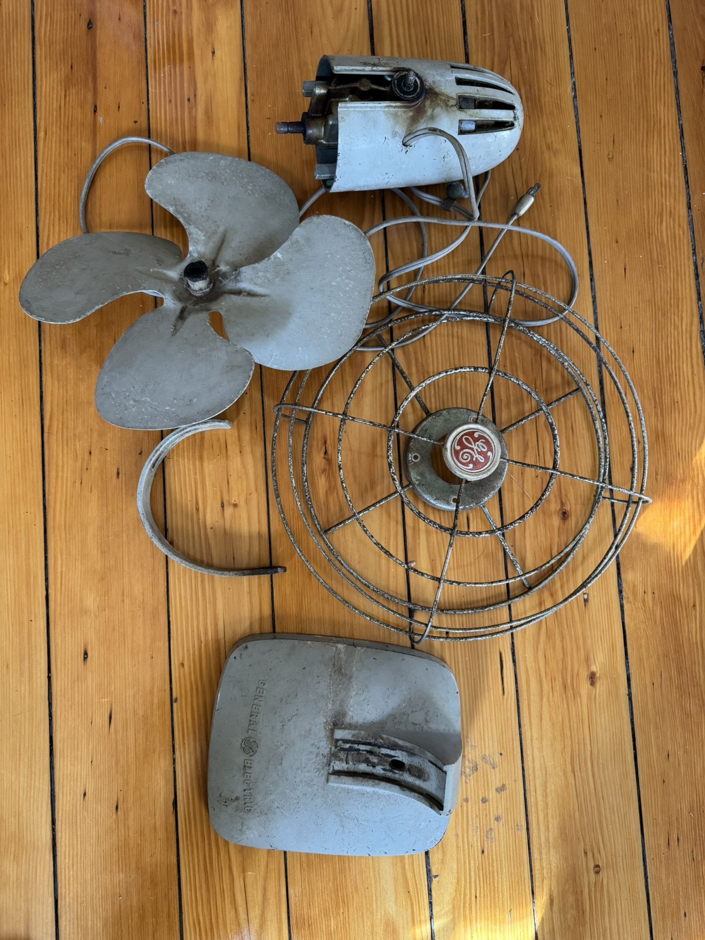 Vintage GE General Electric fan Parts 