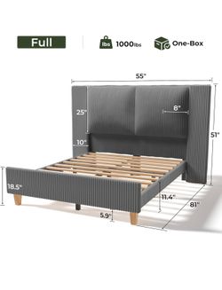 Full bed frame new in box