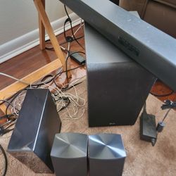 LG ch Sound Bar with Wireless Subwoofer and Rear Speakers