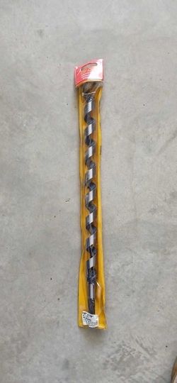 7/8 auger drill bit
