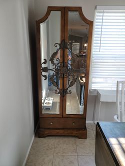 Mirrored Armoire
