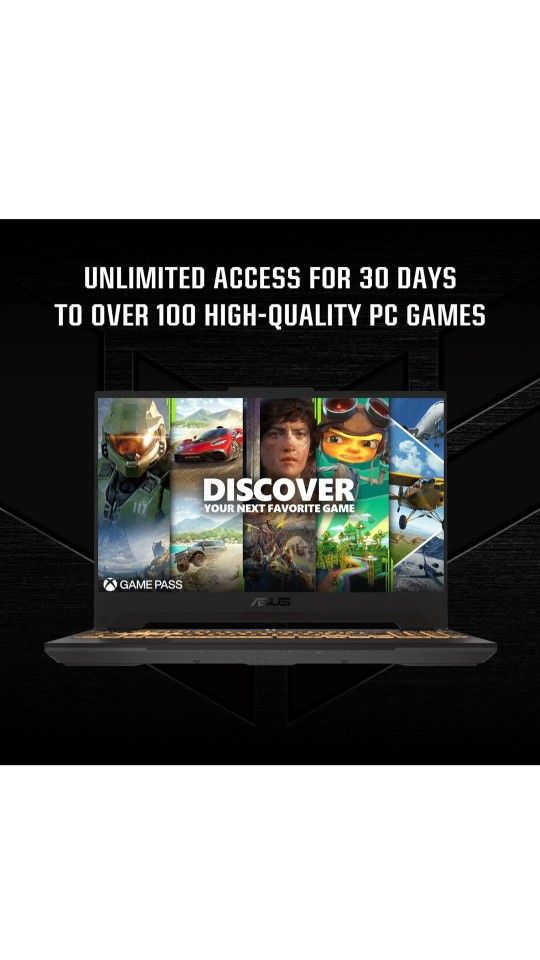 ASUS TUF F15 GAMING LAPTOP