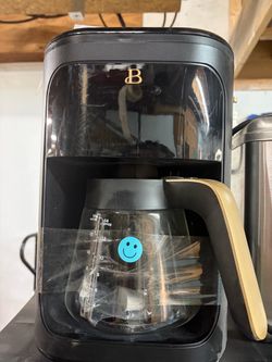 Beautiful by Drew Barrymore 14-Cup Programmable Coffee Maker – Black Sesame