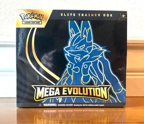 Pokemon Cards: Mega Evolution Lucario Elite Trainer Box