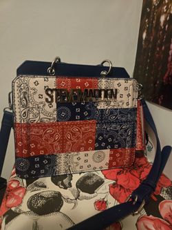 Steve Madden Patchwork Bandana Crossbody Bag