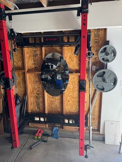 Ethos folding wall mounted rack