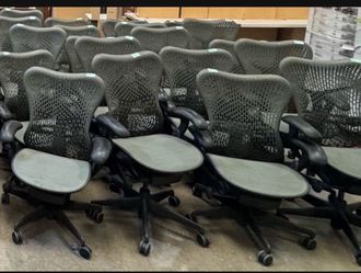 Herman miller Mirra office chairs