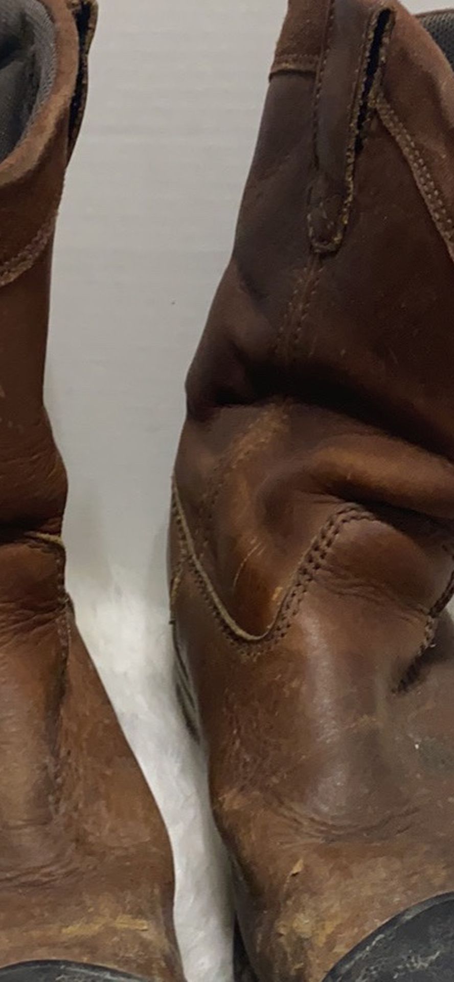 KEEN FOOTWEAR MEN'S WELLINGTON PULL-ON STEEL TOE WORK BOOTS