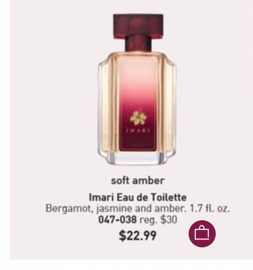 Avon Perfume Avon Imari Perfume