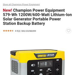 Champion Portable Power Station