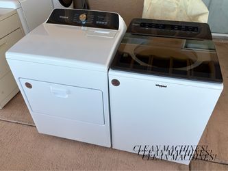 Whirlpool Washer and Electric Dryer 90 Day Warranty Some Delivery