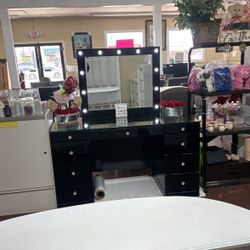 Gloss Black Vanity 